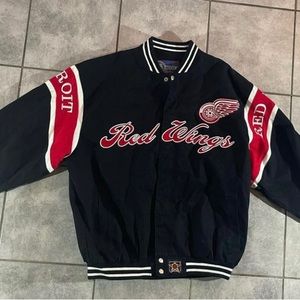 Jh design red wings jacket